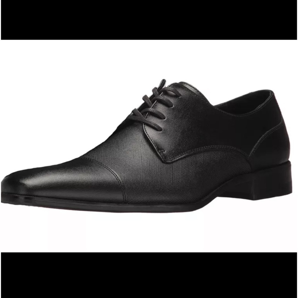 50%offw❤️ Calvin Klein GILRAY Leather Men Oxford Shoes 10.5 cap toe S16